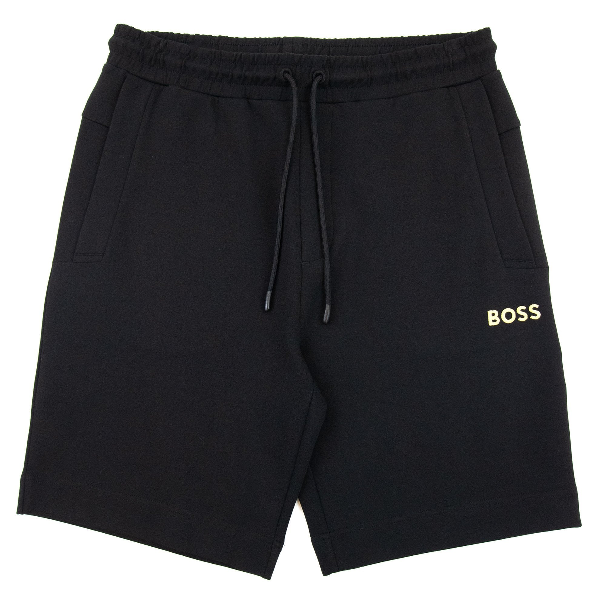 Hugo Boss Headlo 1 Embroidered Logo Shorts Black 001