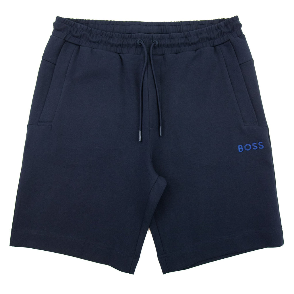 Hugo Boss Headlo 1 Embroidered Logo Shorts Navy 402