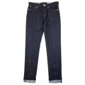Emporio Armani J75 Slim-fit Dark-blue Selvedge Comfort Denim Jea Denim