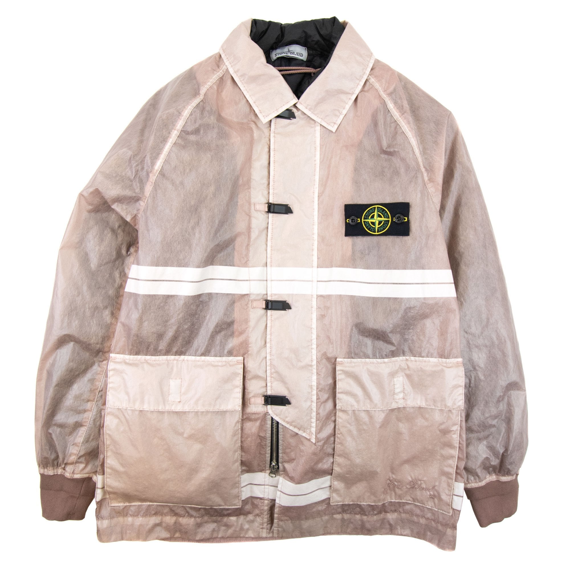 Stone Island 444q2 Microfelt With Ripstop Cover 82/22 Edition Pink Quartz V0086