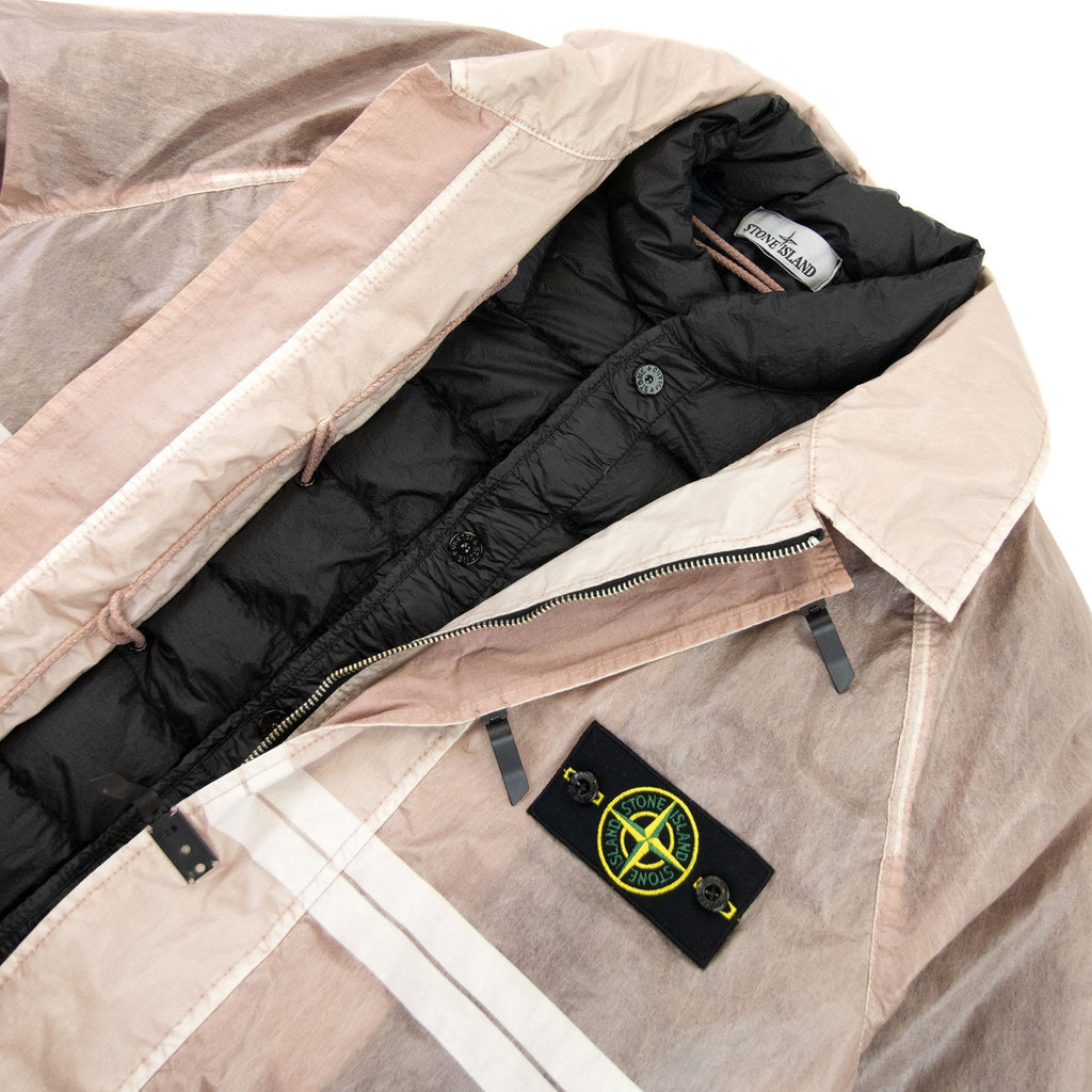 Stone Island 444q2 Microfelt With Ripstop Cover 82/22 Edition Pink Quartz V0086