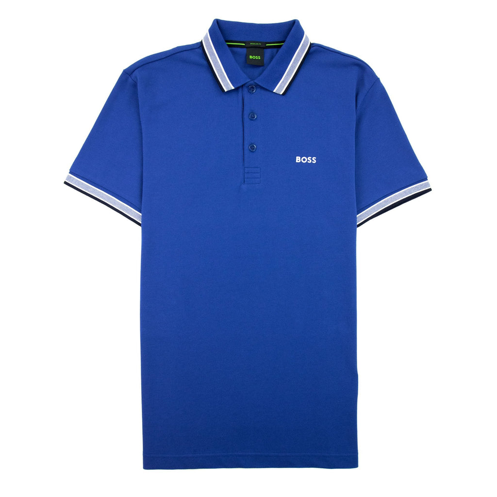 Hugo Boss Paddy Embroidered Logo Polo Blue 432