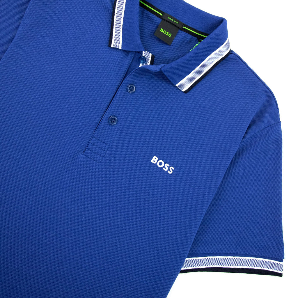 Hugo Boss Paddy Embroidered Logo Polo Blue 432