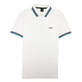 Hugo Boss Paddy Embroidered Logo Polo White 106