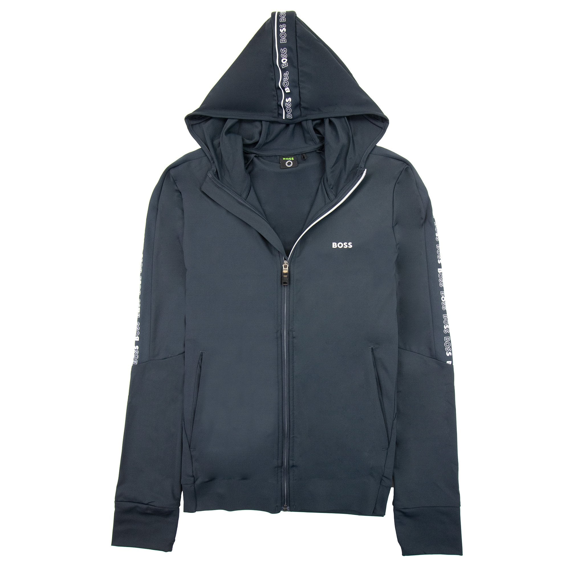 Hugo Boss Sicoon Gym Zip Up Sweatshirt Dark Navy 402