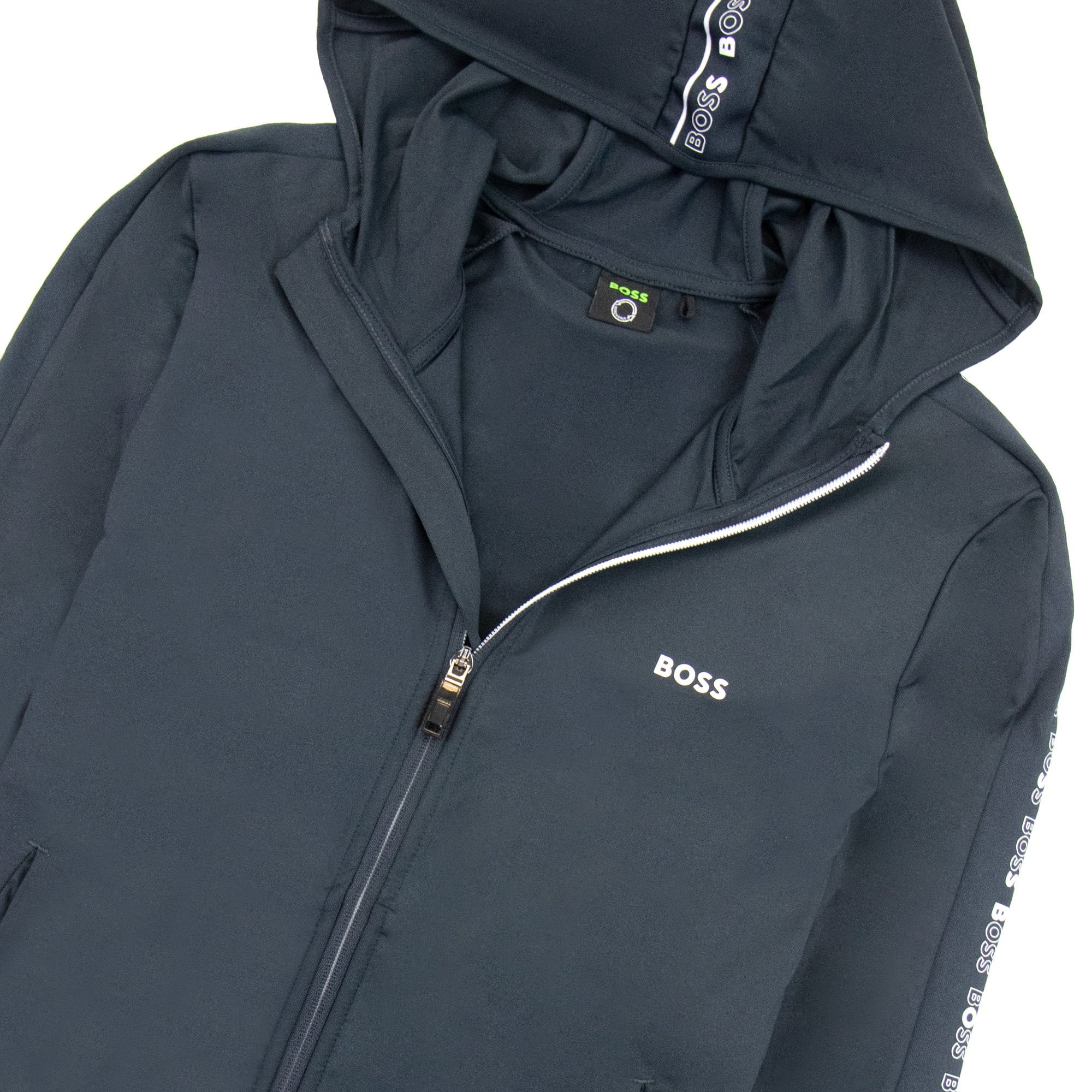 Hugo Boss Sicoon Gym Zip Up Sweatshirt Dark Navy 402