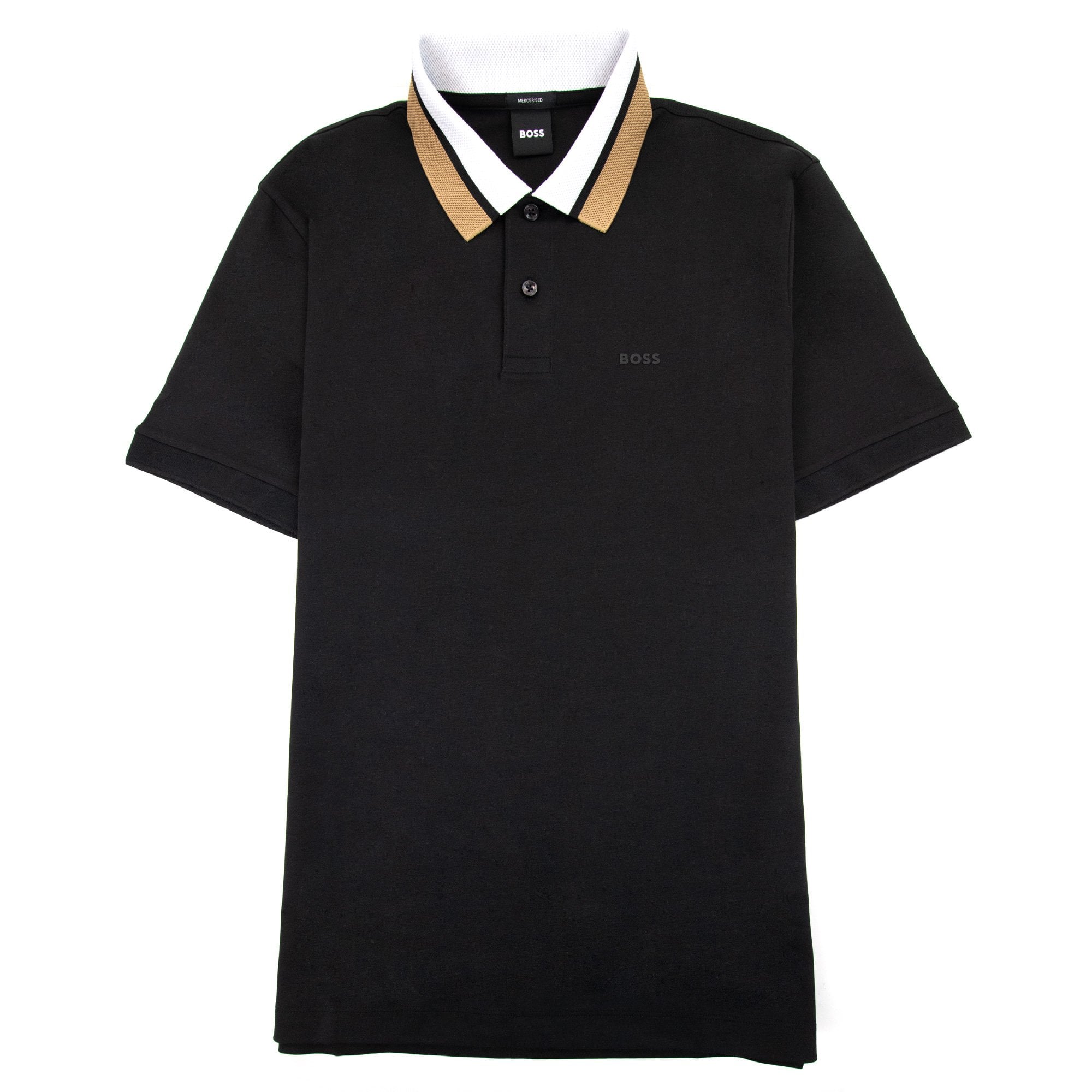 Hugo Boss Parlay 173 Colour Block Polo Black 001