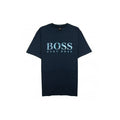 Hugo Boss Teecher 4 Printed Logo T Shirt Navy
