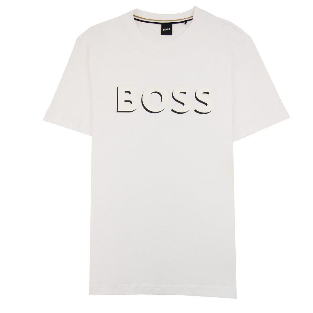 Hugo Boss Tiburt 339 Formal T Shirt White 100