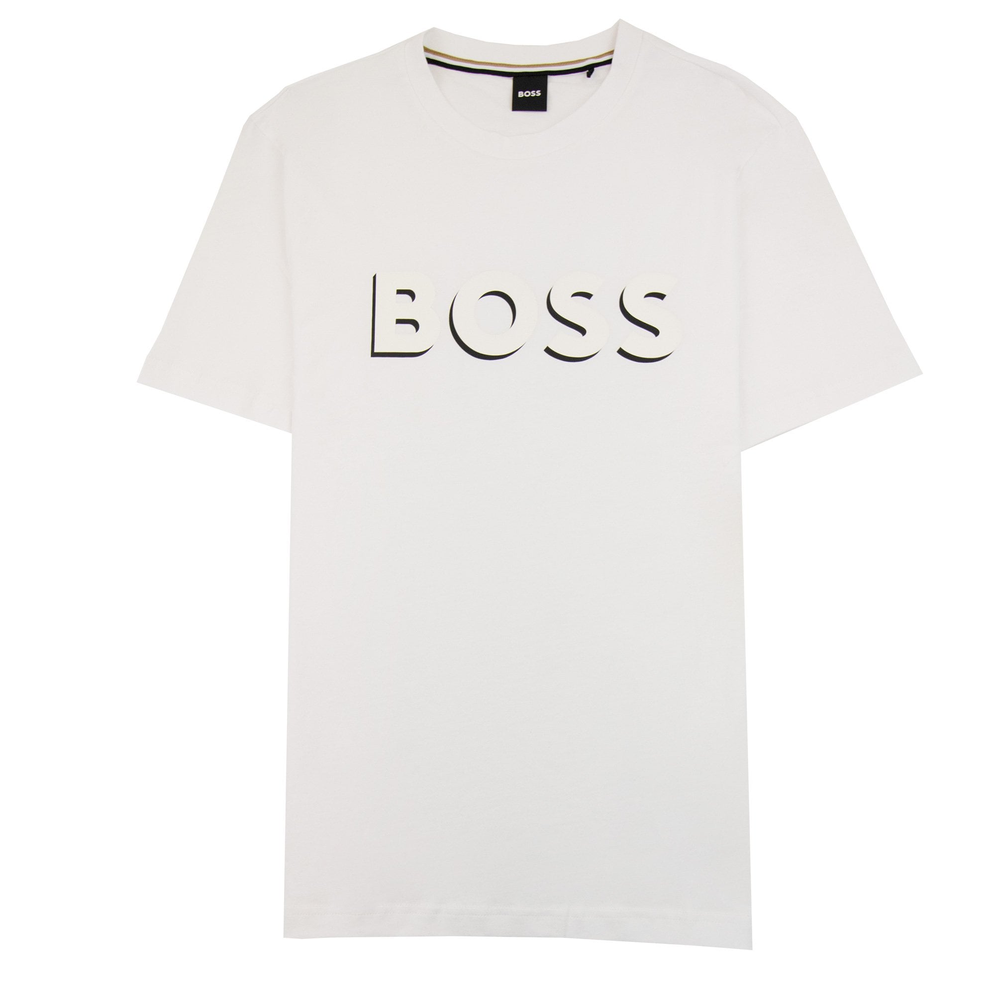 Hugo Boss Tiburt 339 Formal T Shirt White 100