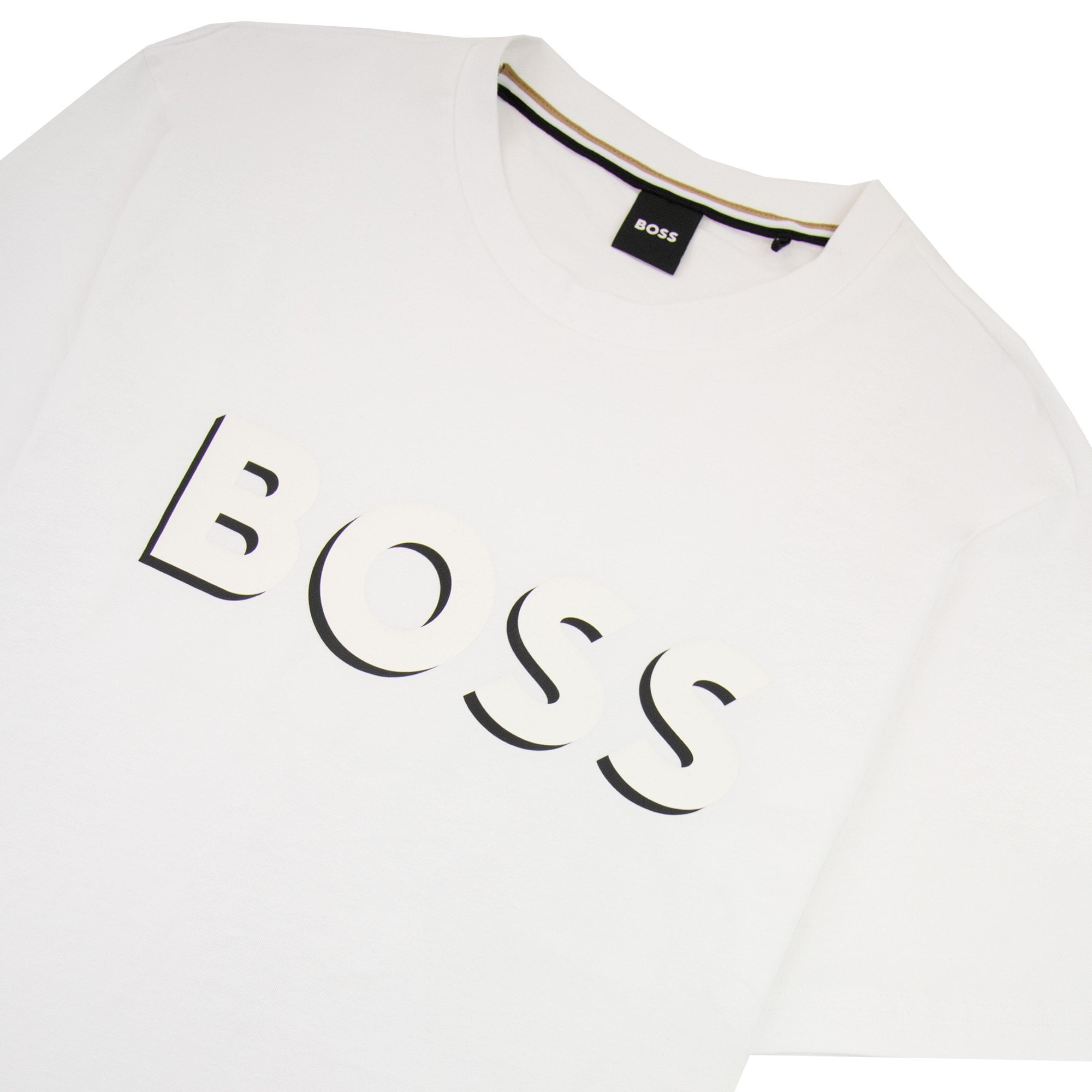 Hugo Boss Tiburt 339 Formal T Shirt White 100