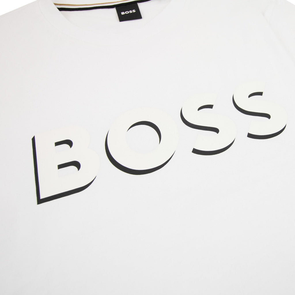 Hugo Boss Tiburt 339 Formal T Shirt White 100