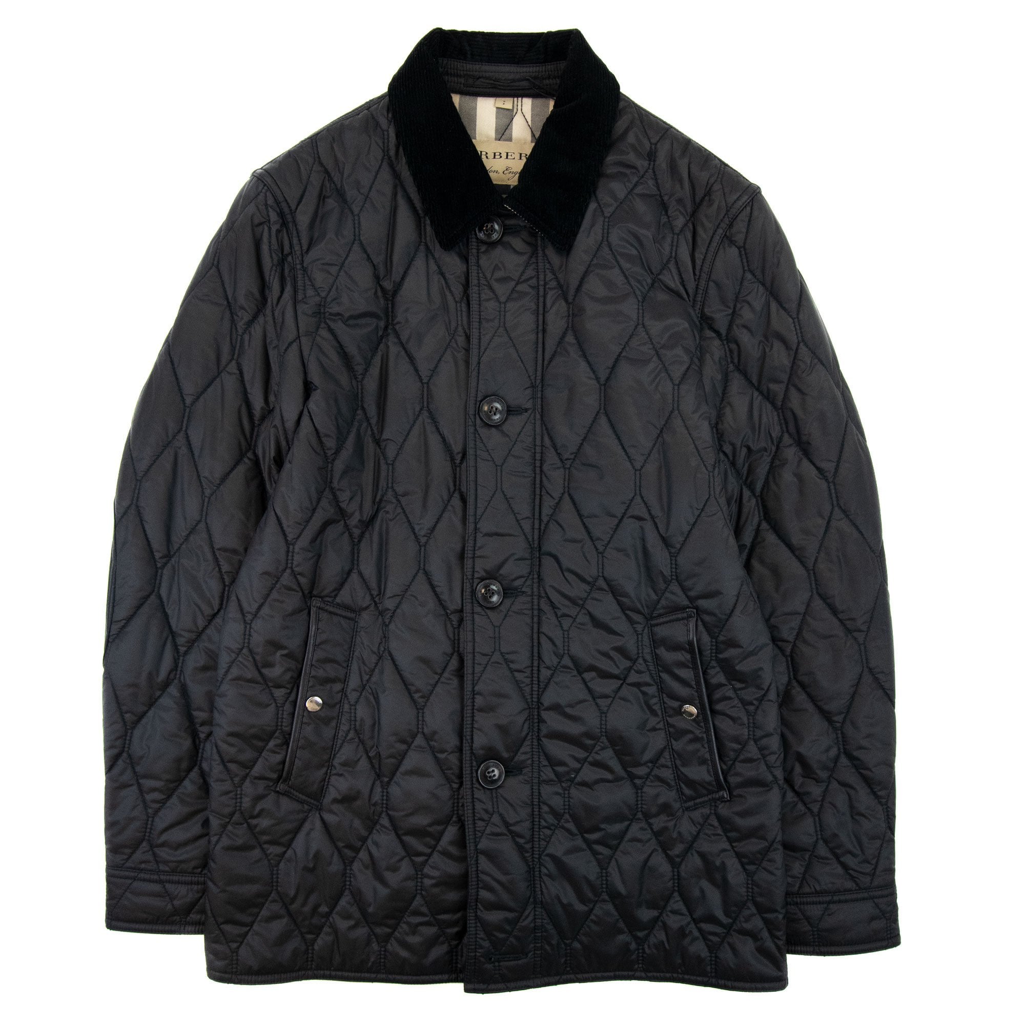 Burberry Gransworth Quilted Jacket Black