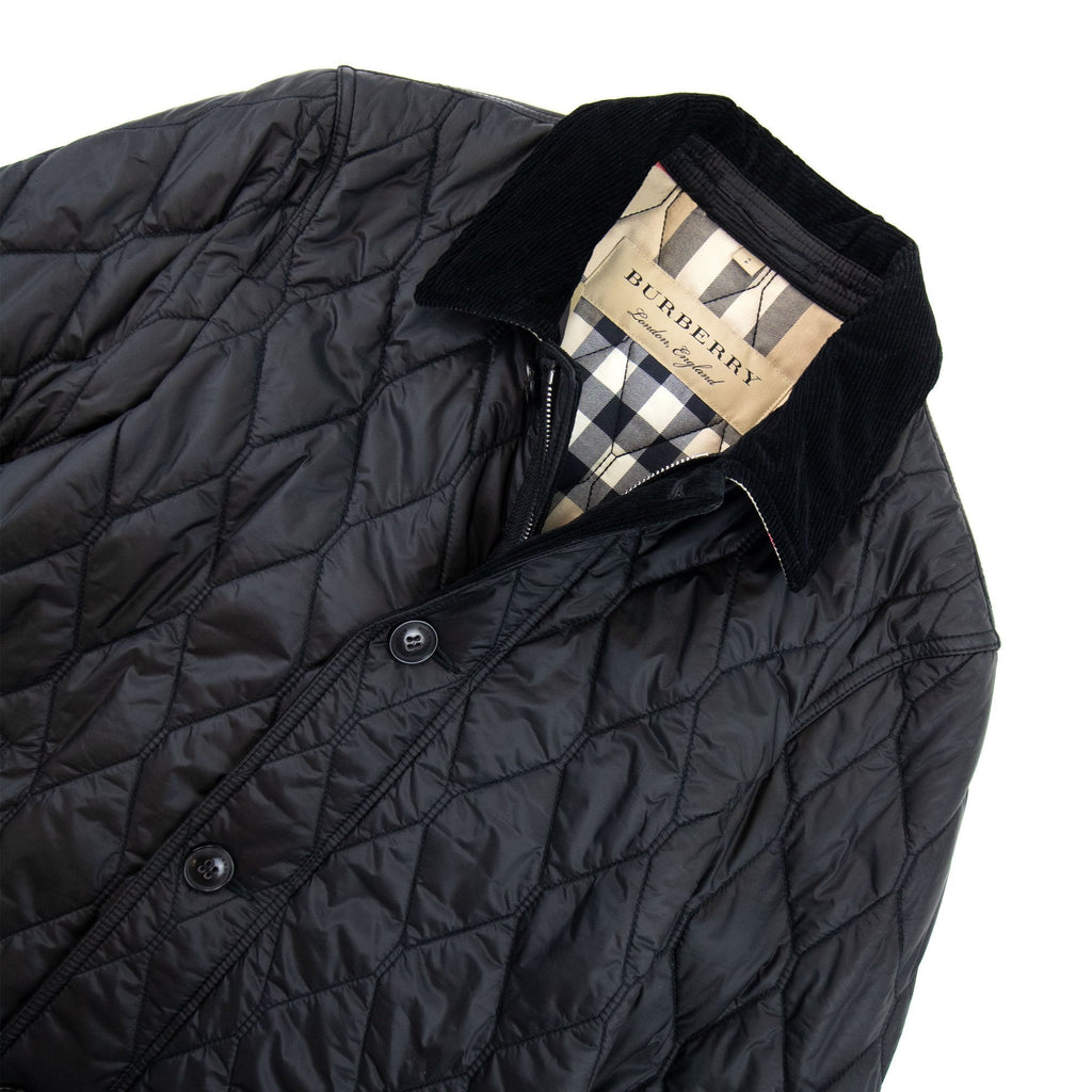 Burberry Gransworth Quilted Jacket Black