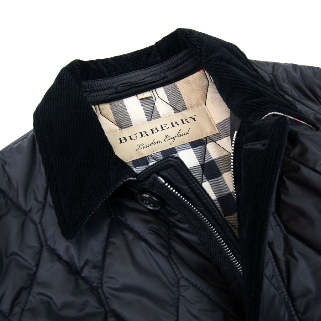 Burberry Gransworth Quilted Jacket Black