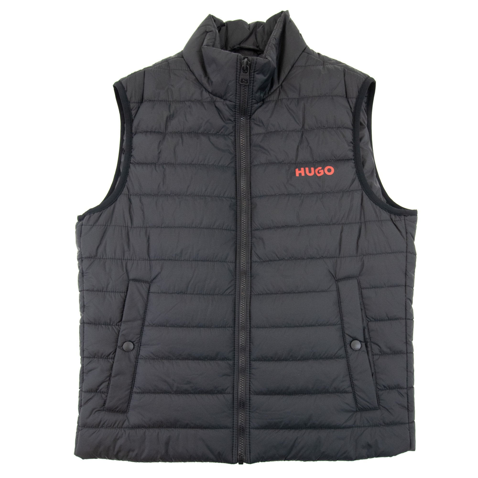 Hugo Bentino2221 Padded Gilet Black 001