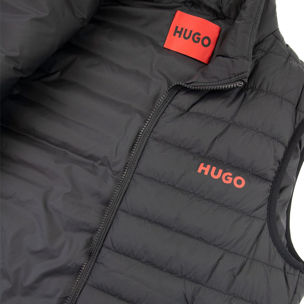 Hugo Bentino2221 Padded Gilet Black 001