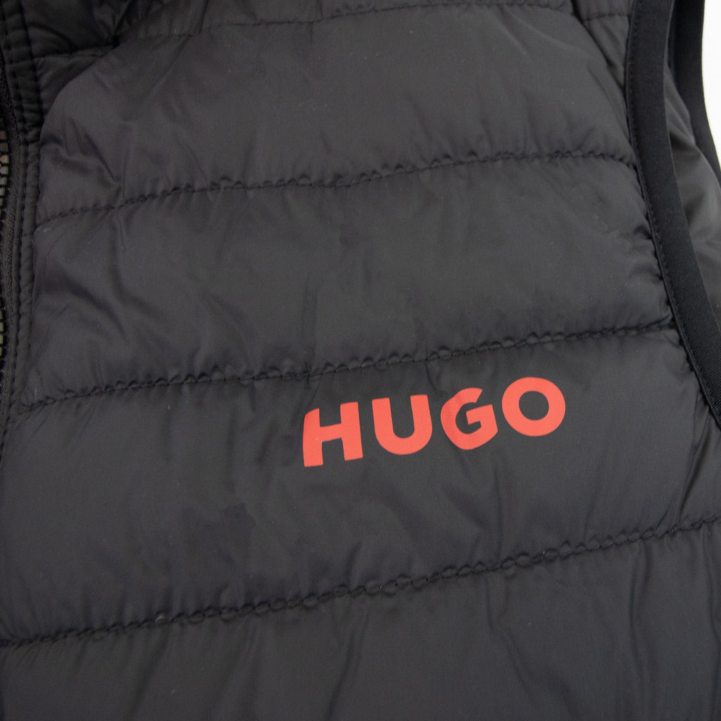 Hugo Bentino2221 Padded Gilet Black 001