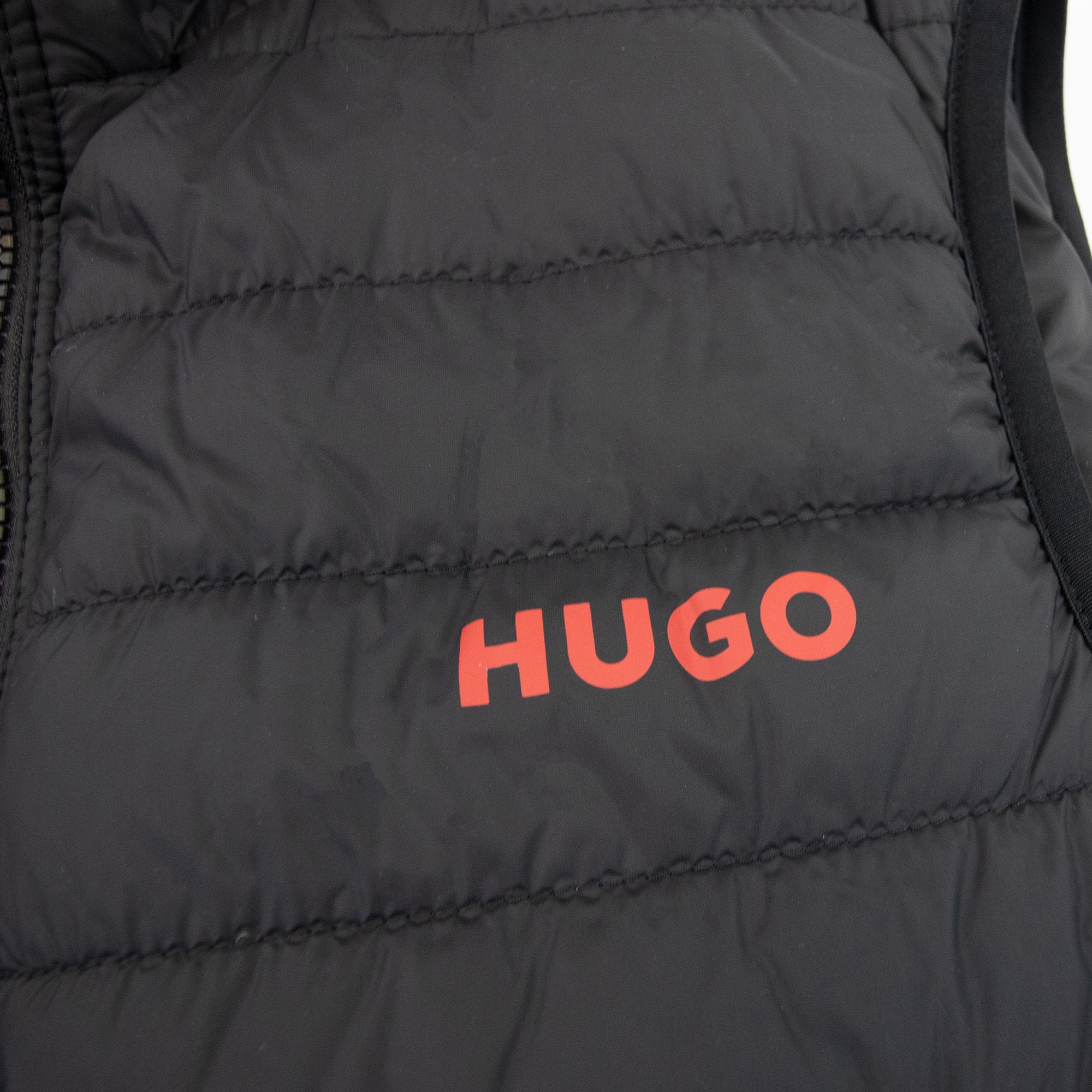 Hugo Bentino2221 Padded Gilet Black 001