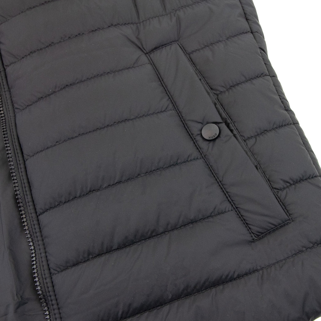 Hugo Bentino2221 Padded Gilet Black 001