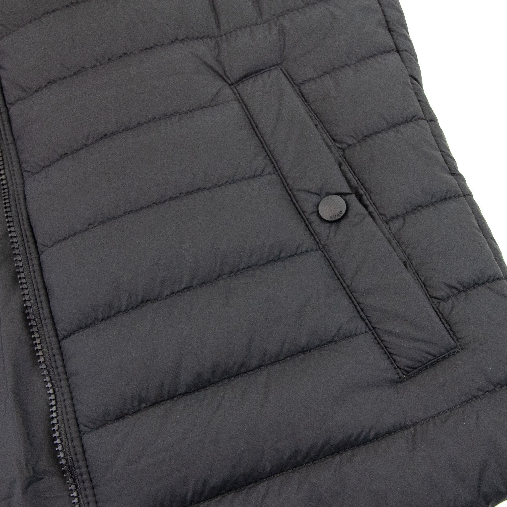 Hugo Bentino2221 Padded Gilet Black 001