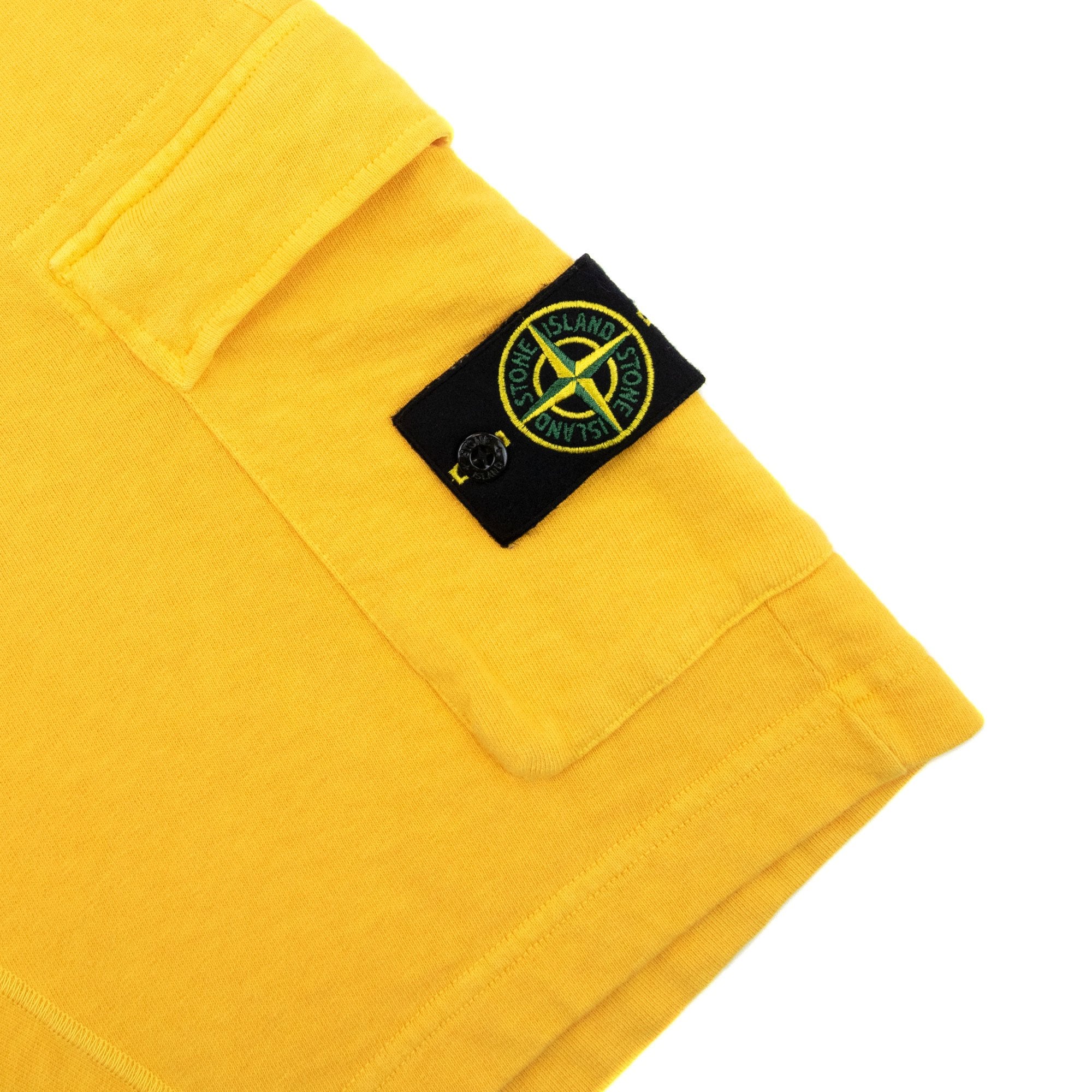 Stone Island 63260 Garment Dyed Short Yellow V0031