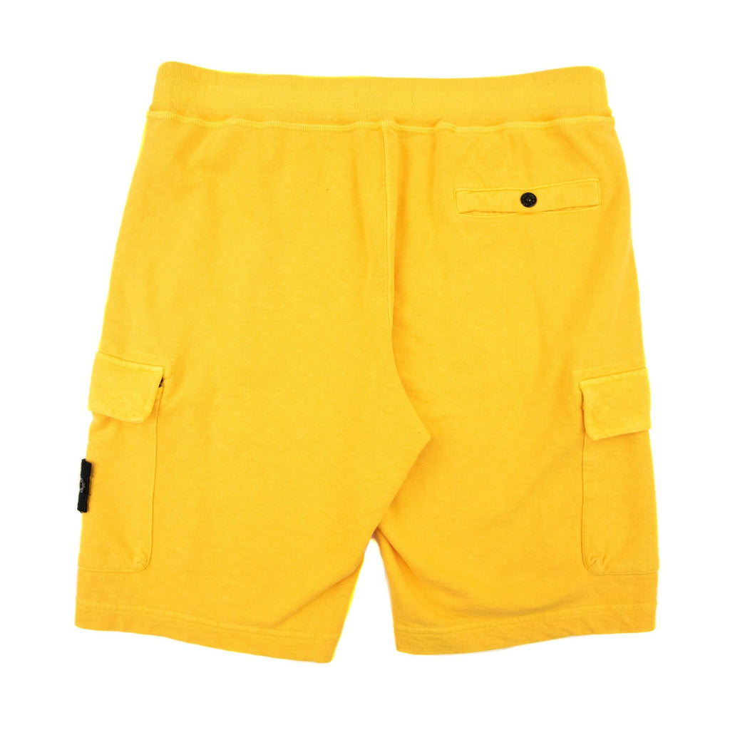 Stone Island 63260 Garment Dyed Short Yellow V0031