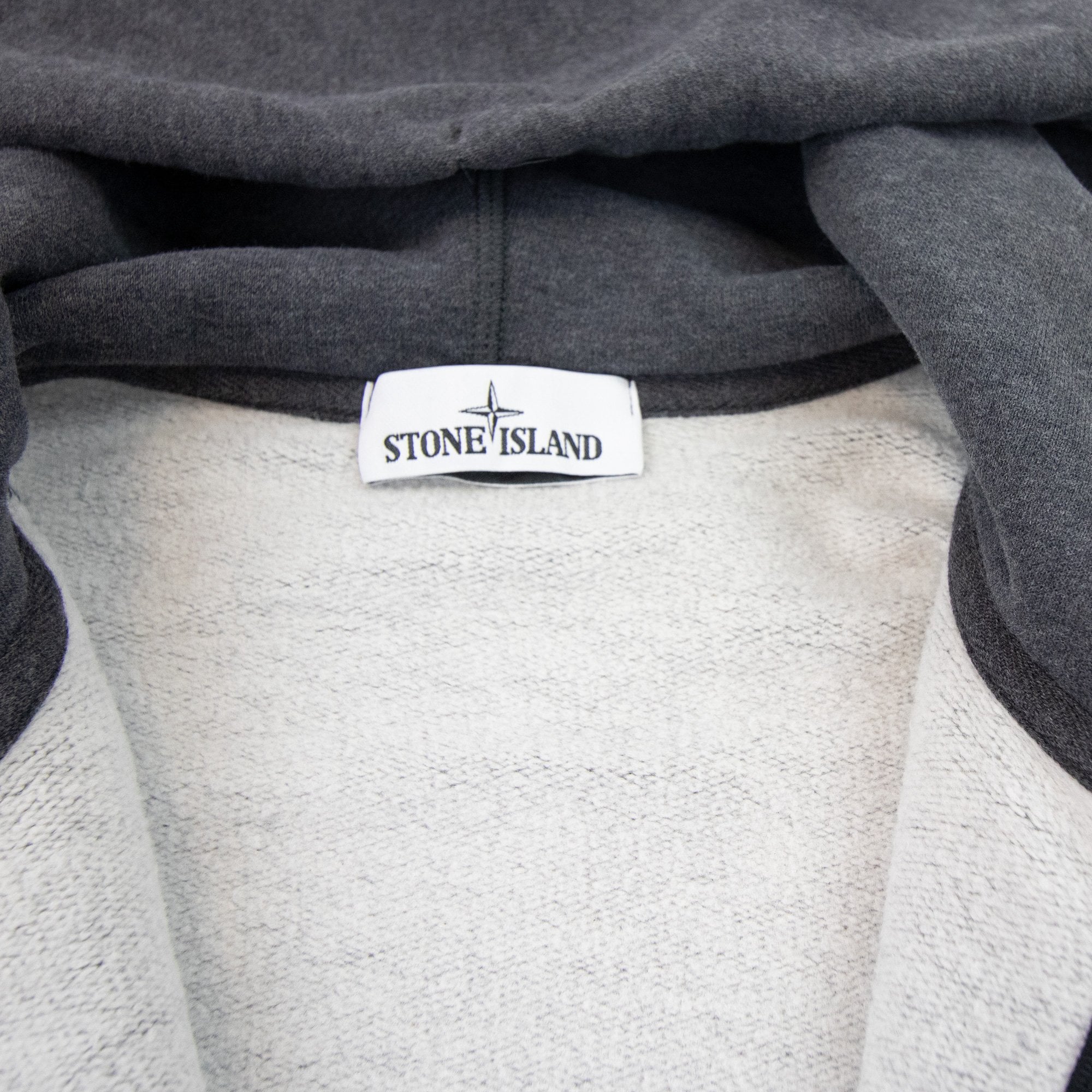 Stone Island Zip Hoody Dark Grey