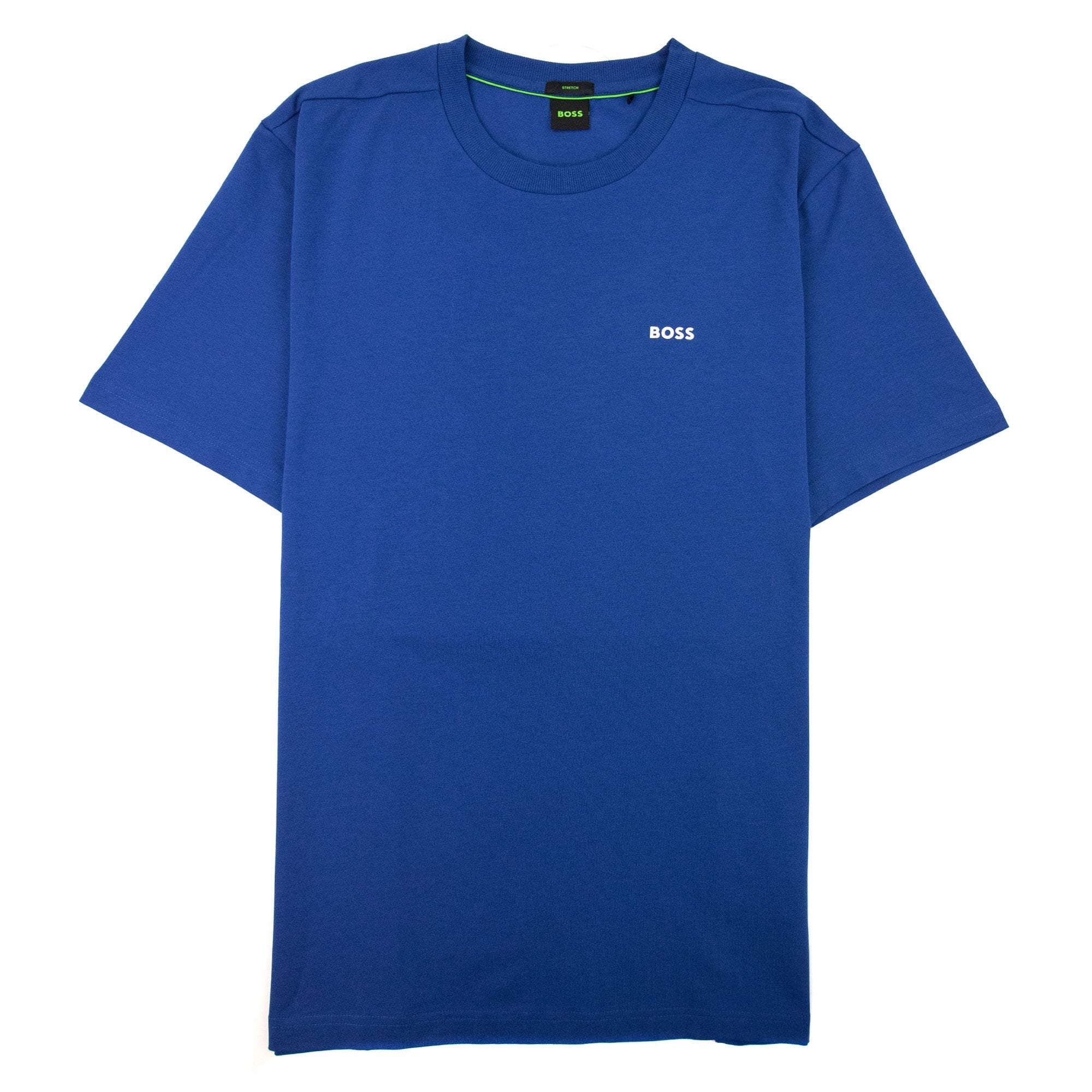 Hugo Boss Contrast Printed Logo Tee Elec Blue