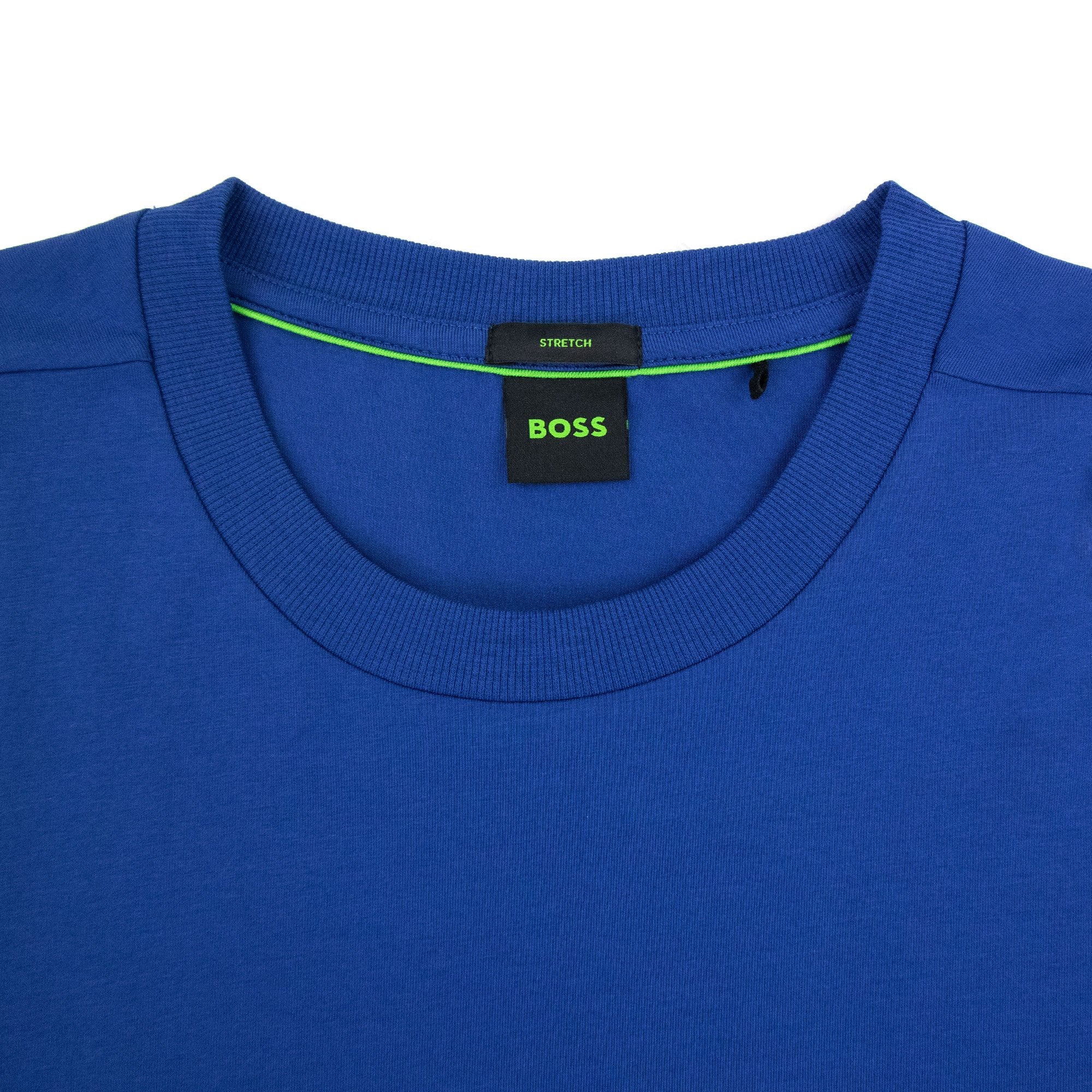 Hugo Boss Contrast Printed Logo Tee Elec Blue