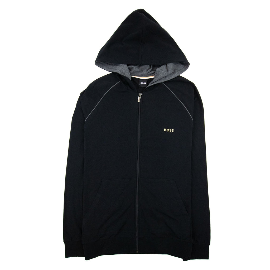 Hugo Boss Mix & Match Logo Zip Up Jacket Black 005