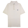 Vivienne Westwood Orb Logo S/s Polo Shirt White