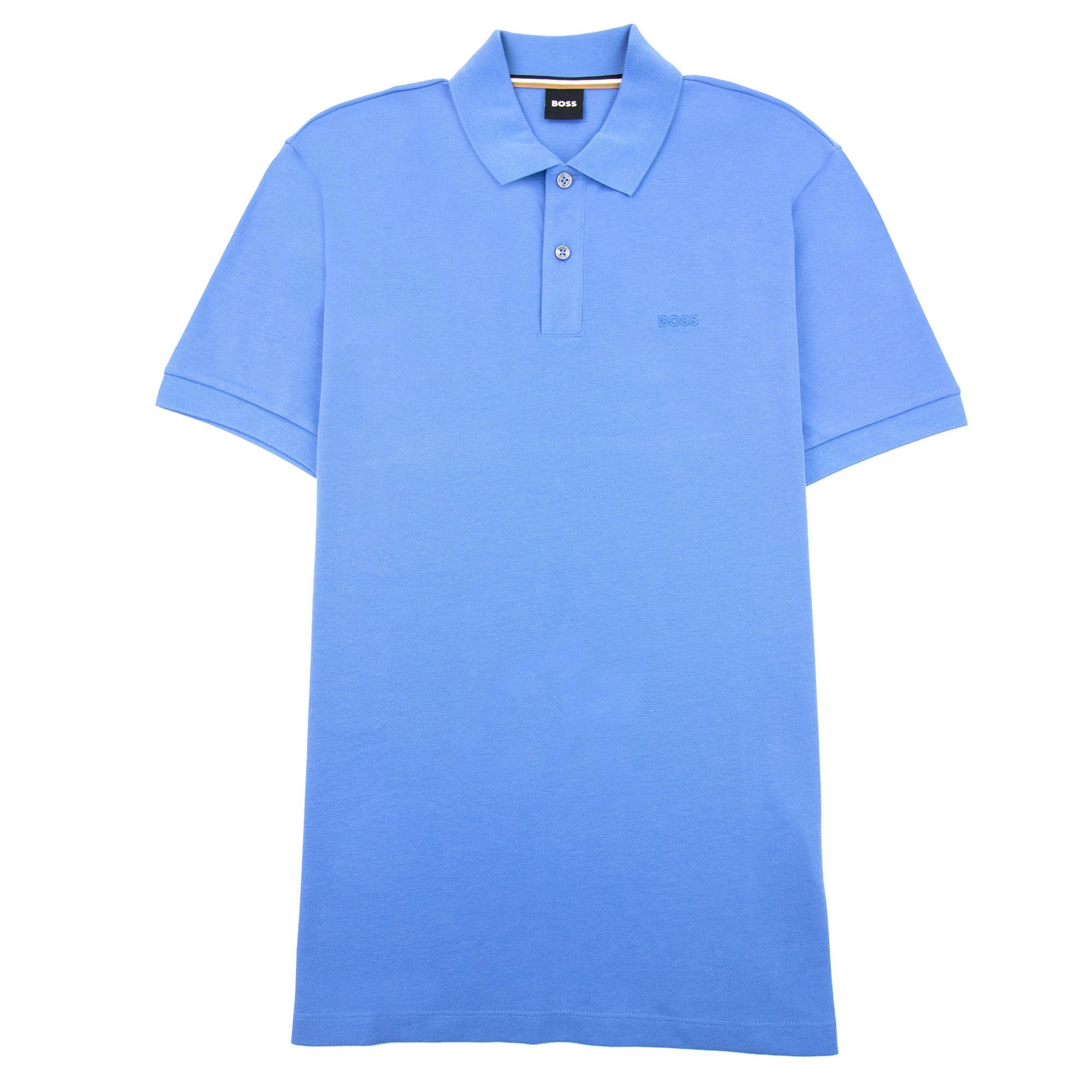 Hugo Boss Pallas Embroidered Logo S/s Polo Blue 420