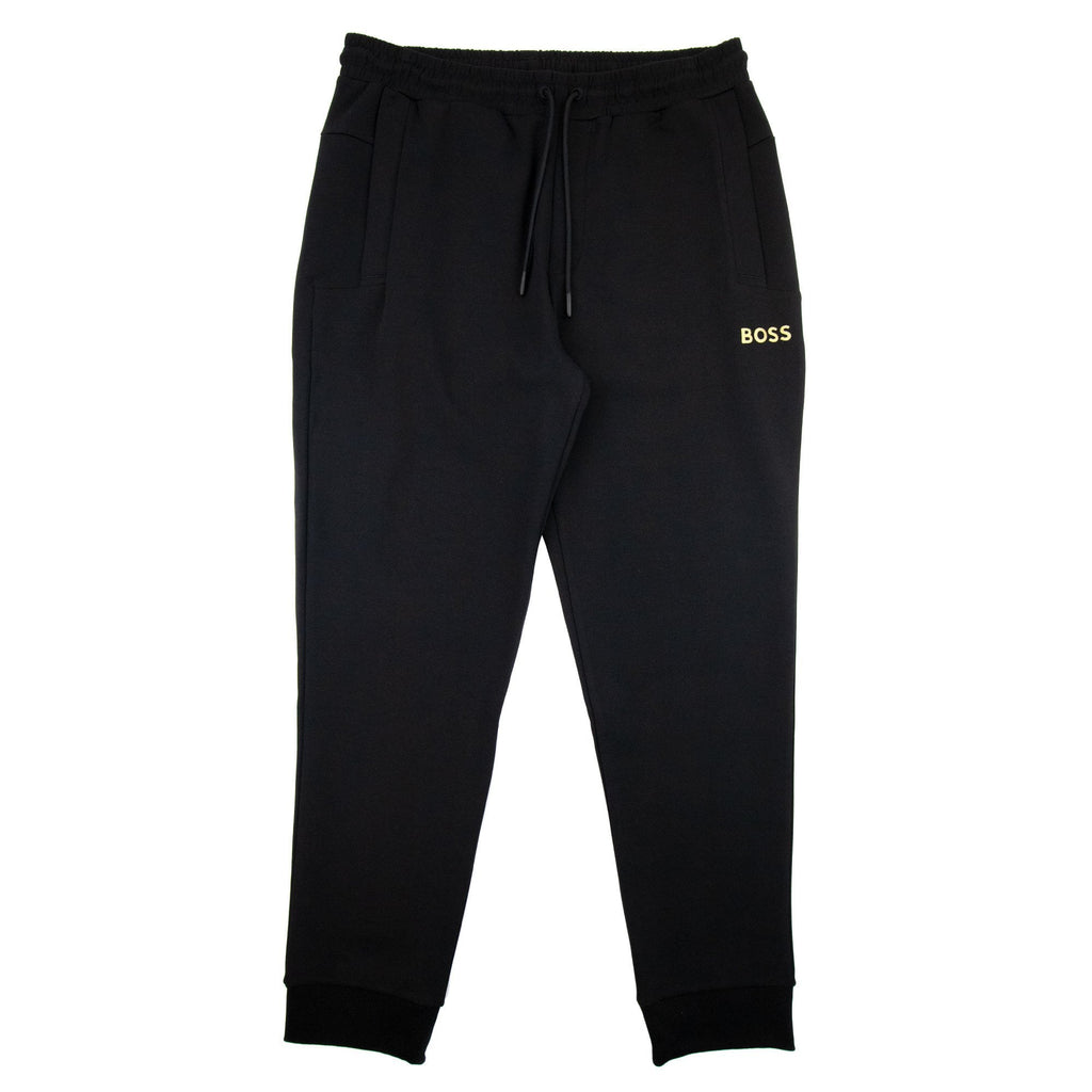 Hugo Boss Hadiko 1 Metallic Logo Bottoms Black 001