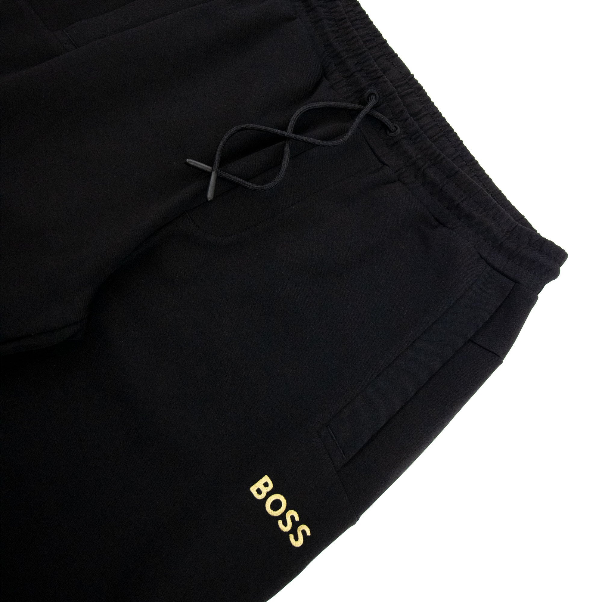 Hugo Boss Hadiko 1 Metallic Logo Bottoms Black 001