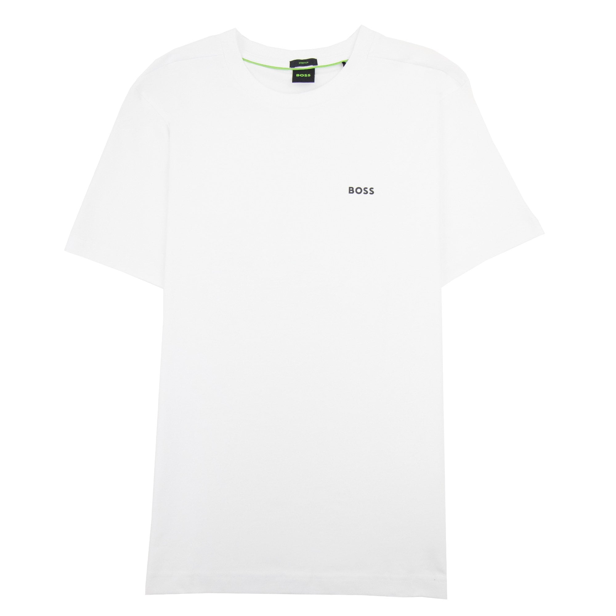 Hugo Boss Contrast Printed Logo Tee White 100