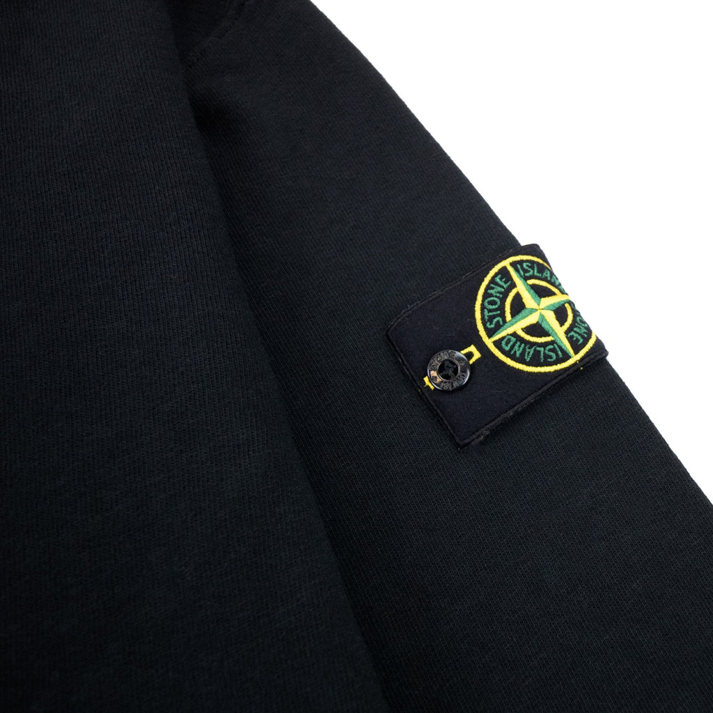 Stone Island Arm Badge Crewneck Sweatshirt Black Voo29