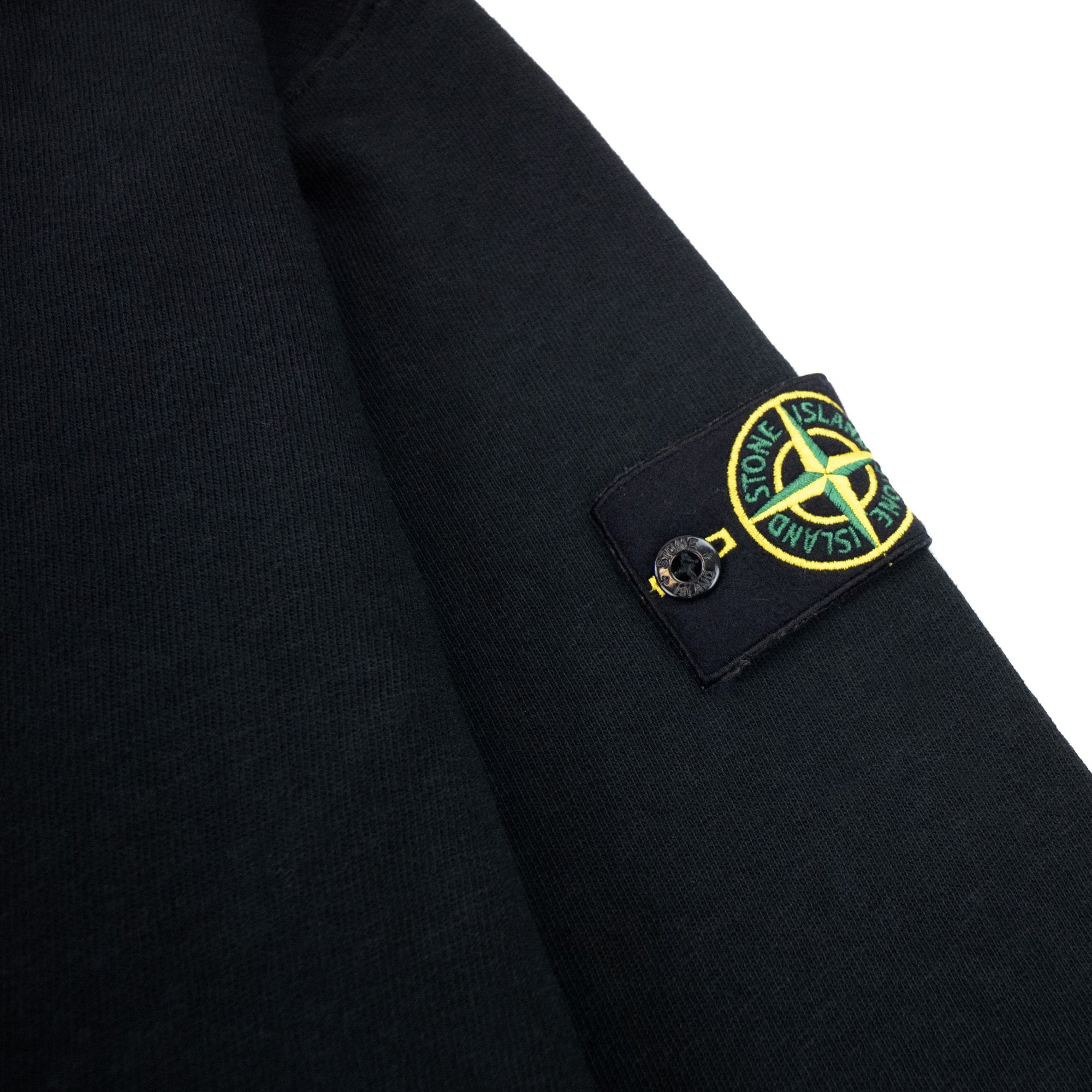 Stone Island Arm Badge Crewneck Sweatshirt Black Voo29