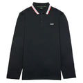 Hugo Boss Plisy Regular Fit L/s Polo Black 004