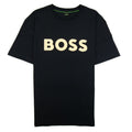 Hugo Boss Tee 1 Logo Printed T Shirt Black 001