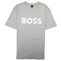 Hugo Boss Tee 1 Logo Printed T Shirt Grey 059