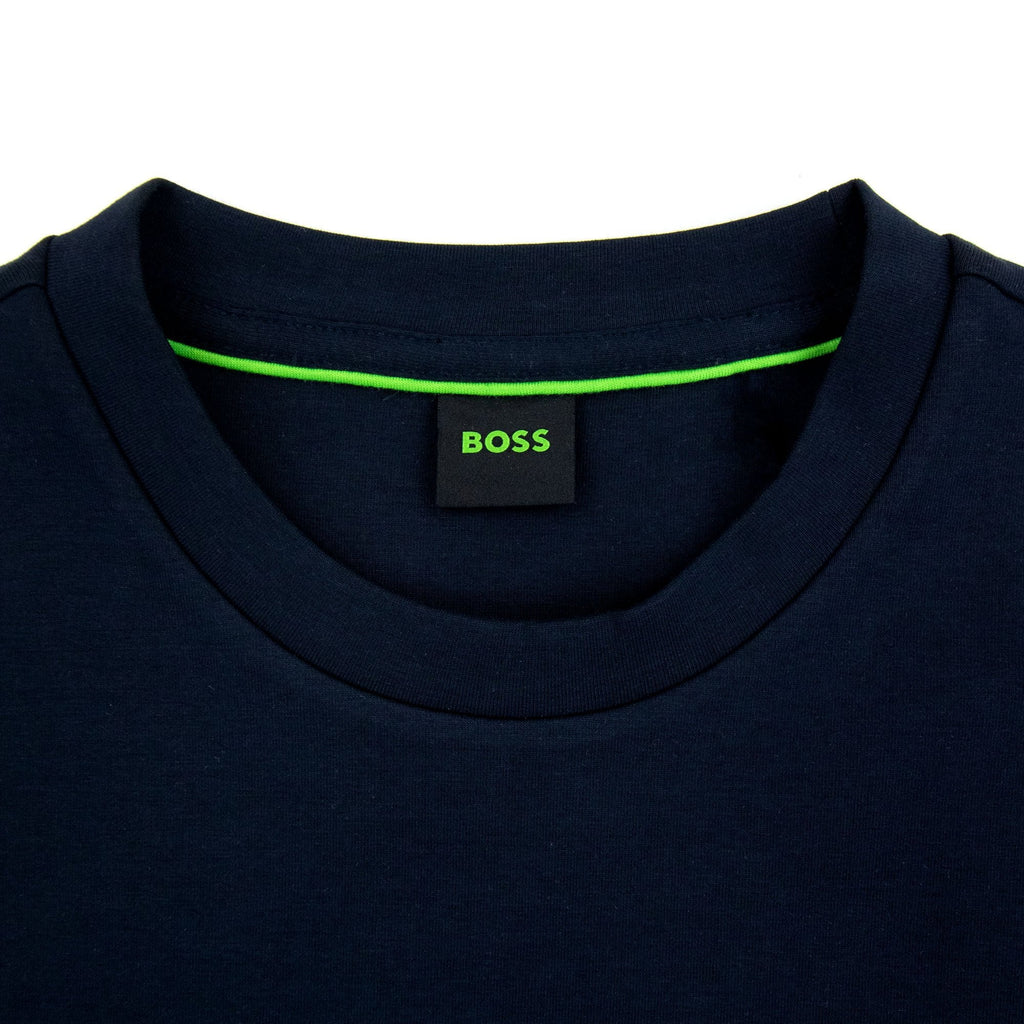 Hugo Boss Salbo 1 Contrast Logo Relax Fit Sweatshirt Navy 402