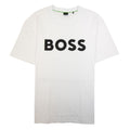 Hugo Boss Tee 1 Logo Printed T Shirt White 100