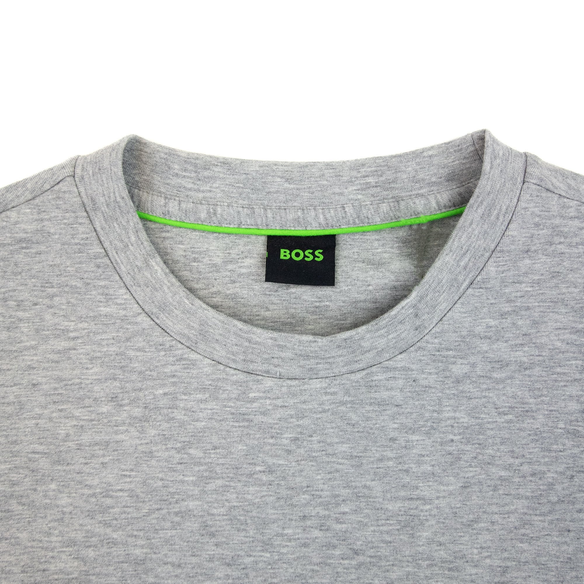 Hugo Boss Salbo 1 Contrast Logo Relax Fit Sweatshirt Grey 059