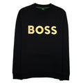 Hugo Boss Salbo 1 Contrast Logo Relax Fit Sweatshirt Black 001