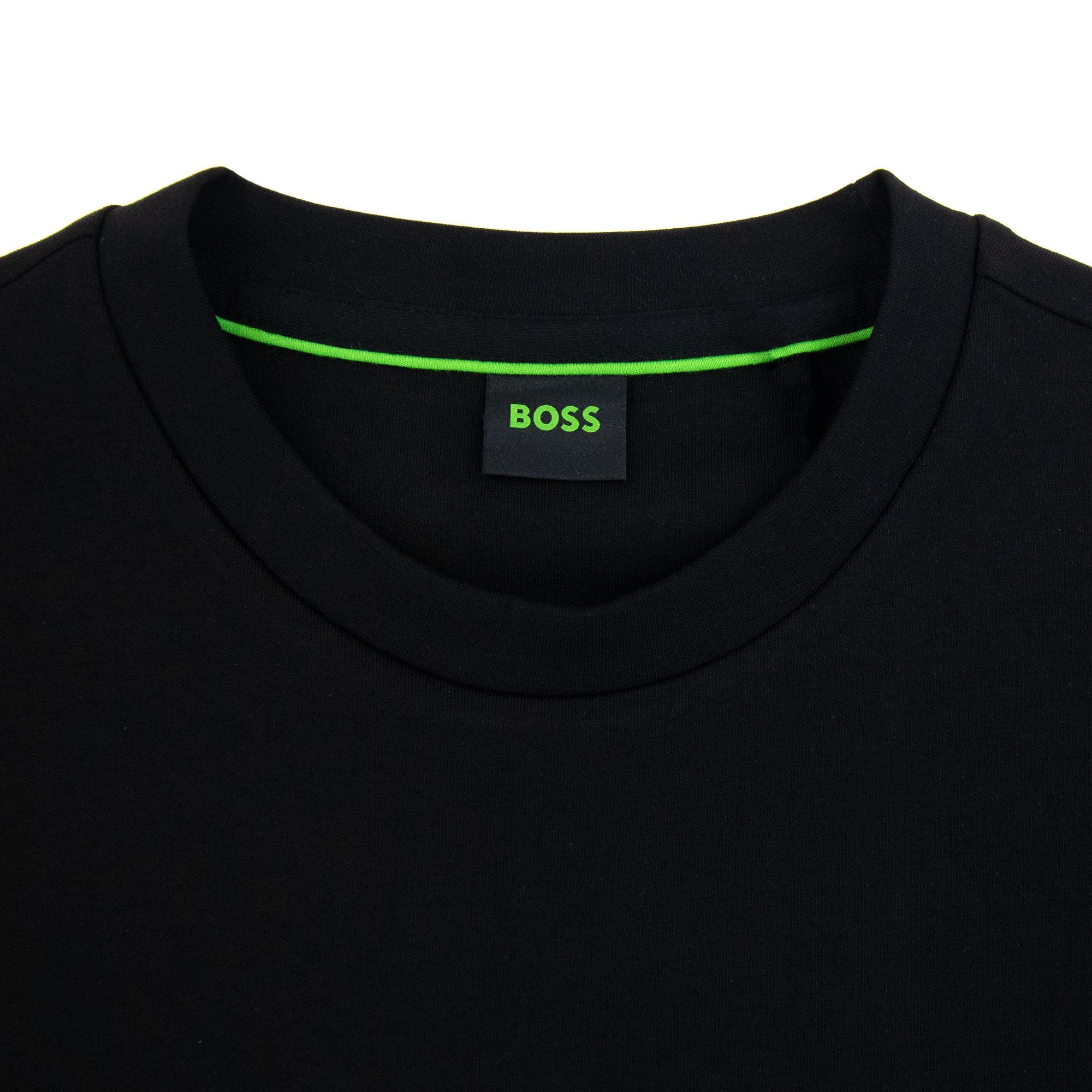 Hugo Boss Salbo 1 Contrast Logo Relax Fit Sweatshirt Black 001