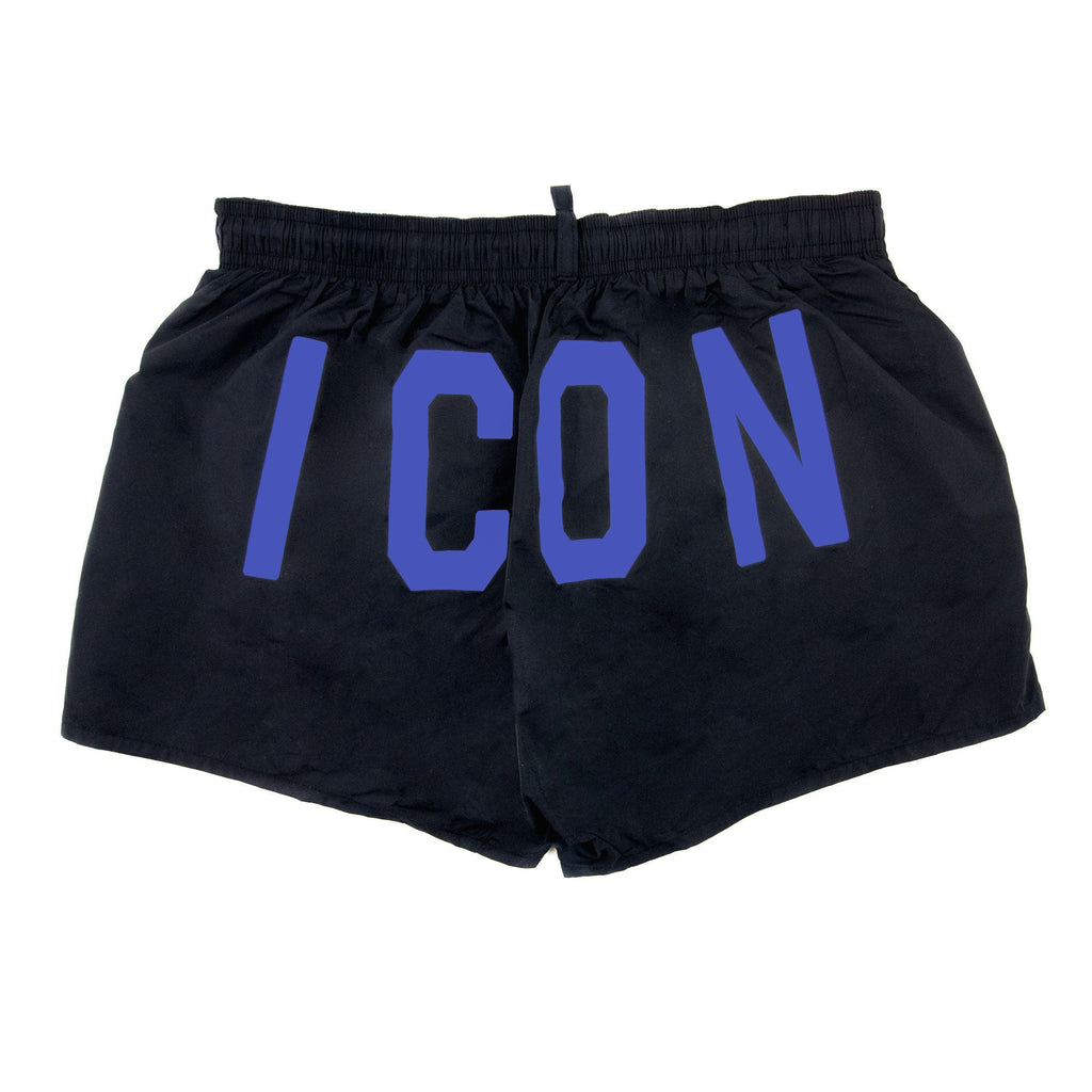 Dsquared2 Icon Swim Shorts Black/Blue