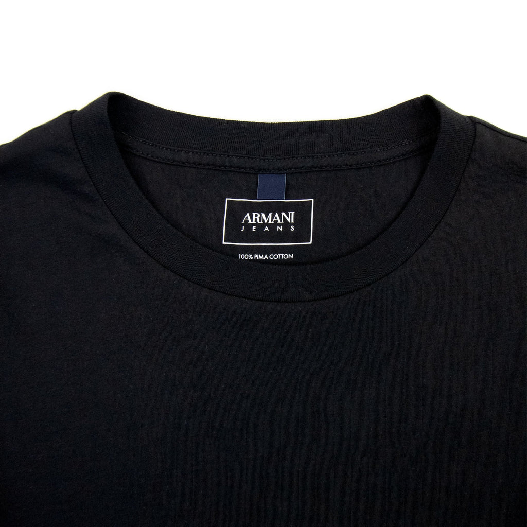 Armani Jeans Basic Crew Neck Tee Black