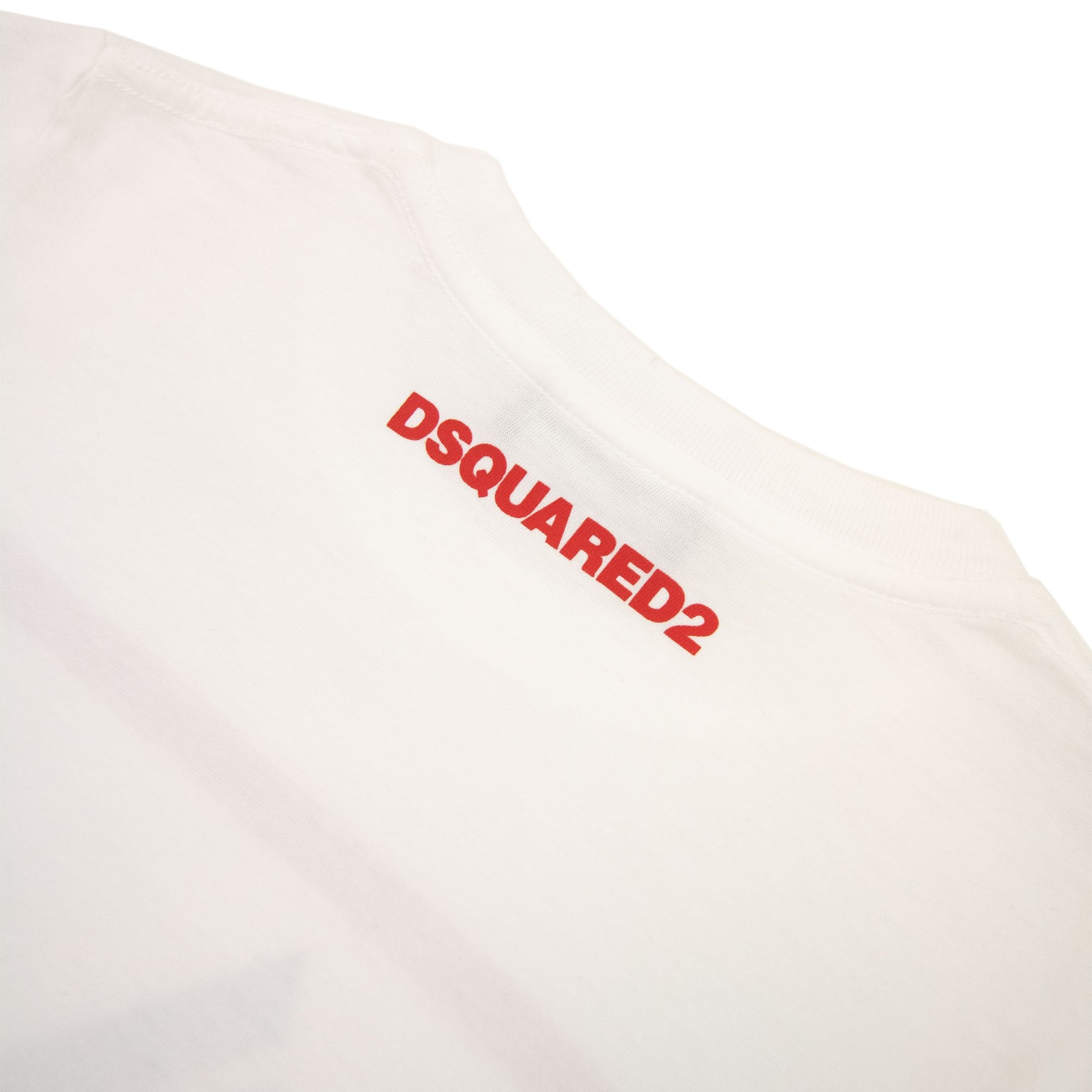 Dsquared2 Kids Twin Peaks Logo T Shirt White