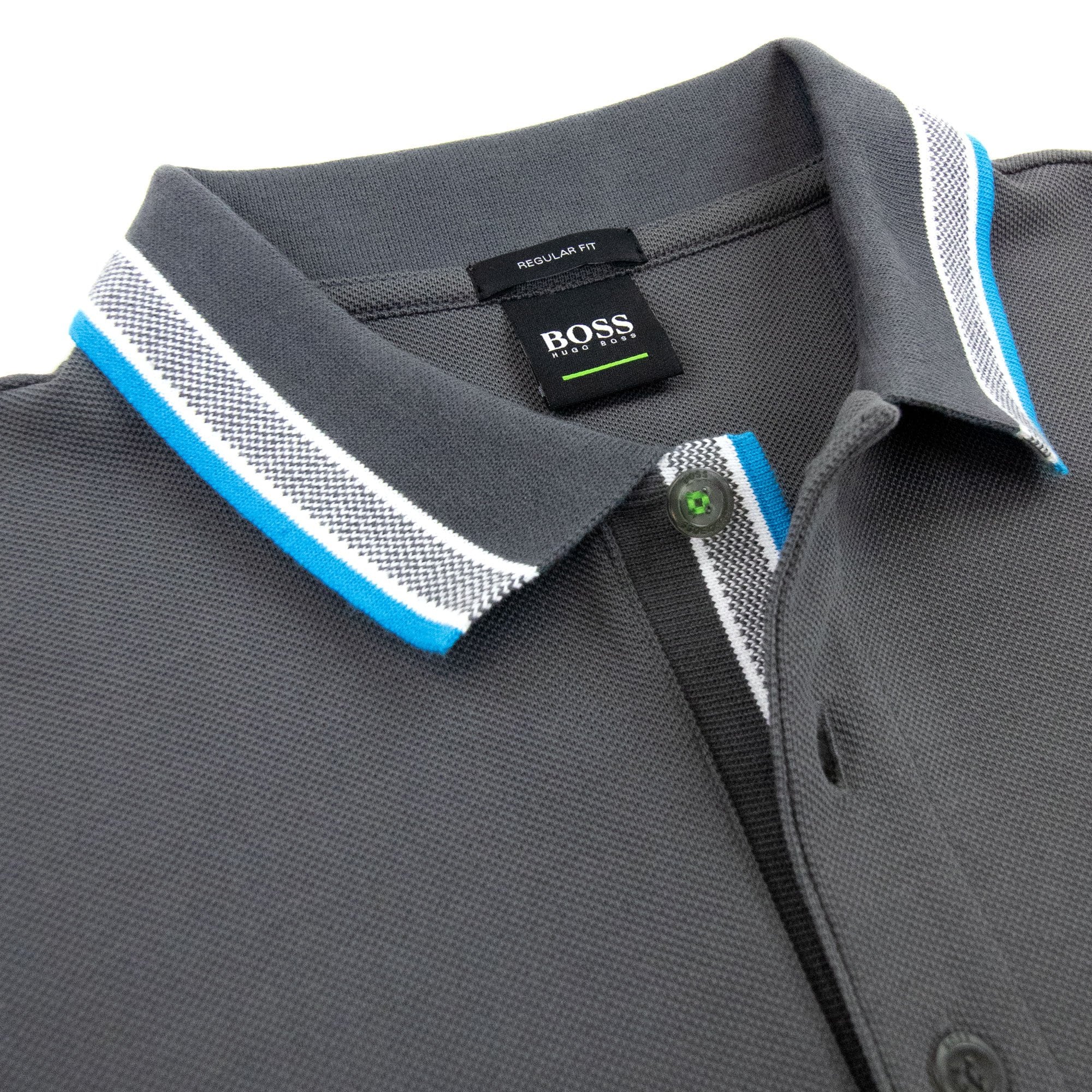 Hugo Boss Paddy Short Sleeve Polo Shirt Grey 020